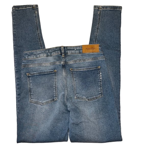 Like New Scotch & Soda Light Wash Blue La Bohemienne Mid-Rise Jeans 29 - Picture 2 of 11